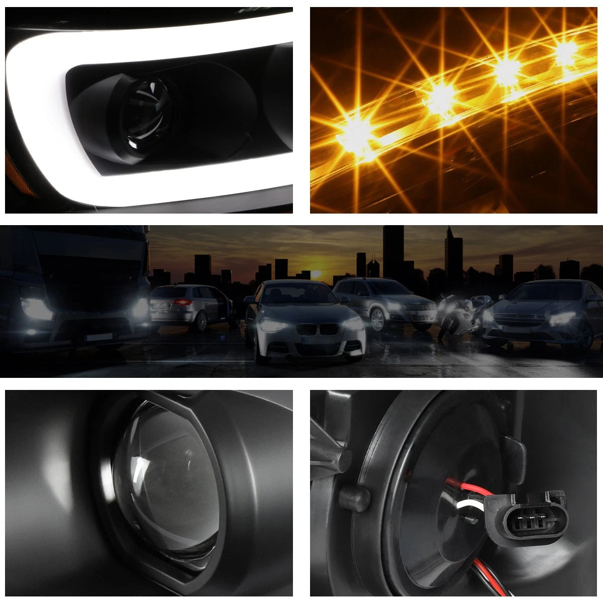 Front Bumper Face Bar for Chevy Silverado 1500 (2014–2015) w/ Fog Lamp Holes