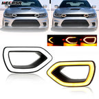 Switchback LED DRL Grille Lights for Dodge Charger SRT Scat Pack SXT (2015–2019)