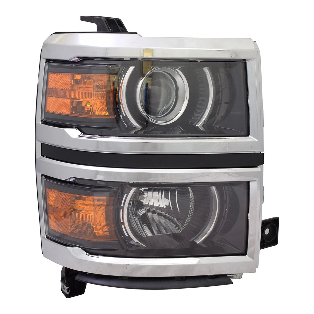 Replacement Passenger Side Halogen Projector Style Headlight Assembly