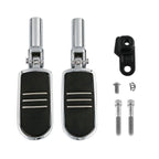 Chrome Rear Footpegs Mounts for Harley Softail FLS, FLSTSB (2012-2017, 2008-2011)