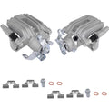Set of 2 Rear Brake Calipers for Volkswagen Jetta (2000–2005)