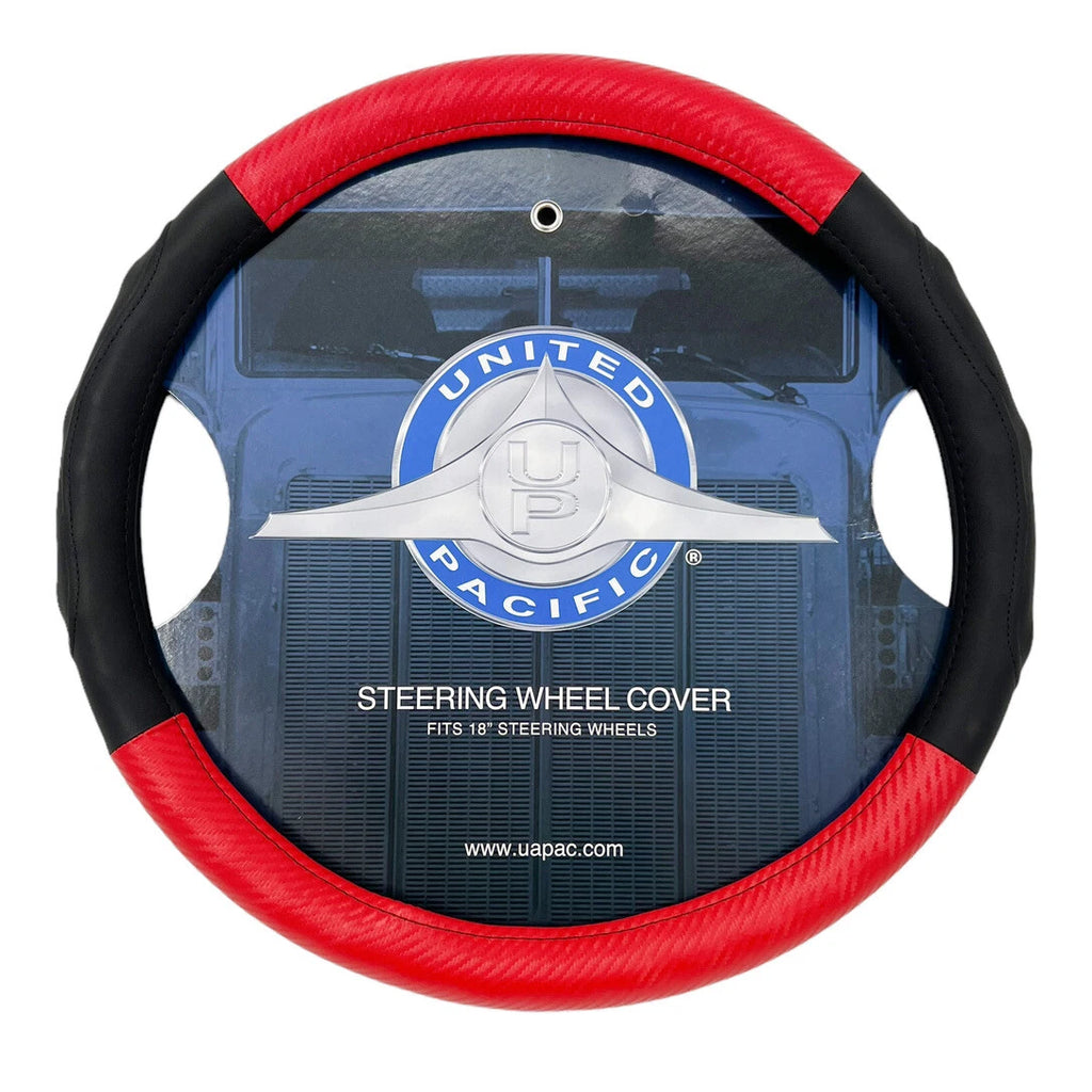 Steering Wheel Cover Carbon Fiber Style for Peterbilt Kenworth (2015–2025)