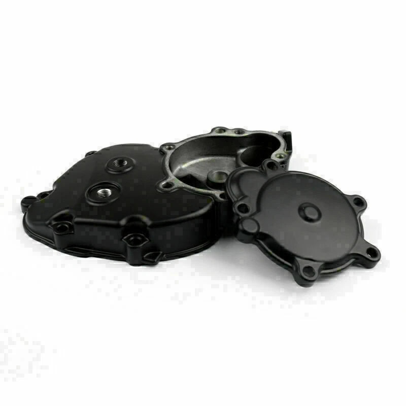 Engine Starter Crankcase Cover for Kawasaki Ninja ZX10R (2006–2010) Black T9
