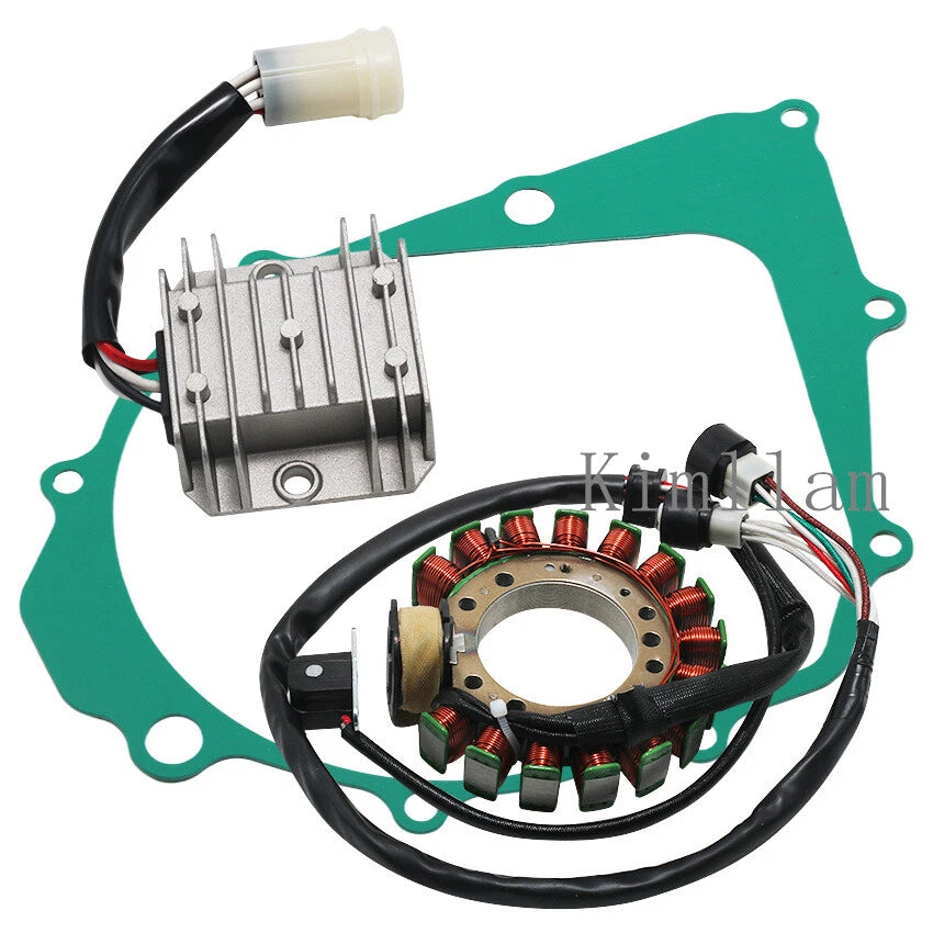 Stator Coil, Regulator, Gasket for Yamaha YFM350X Warrior 350 (1987–1995)