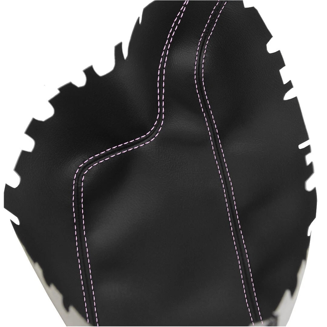 Center Console Armrest Cover for Honda Fit (2015–2019) Pink Stitch