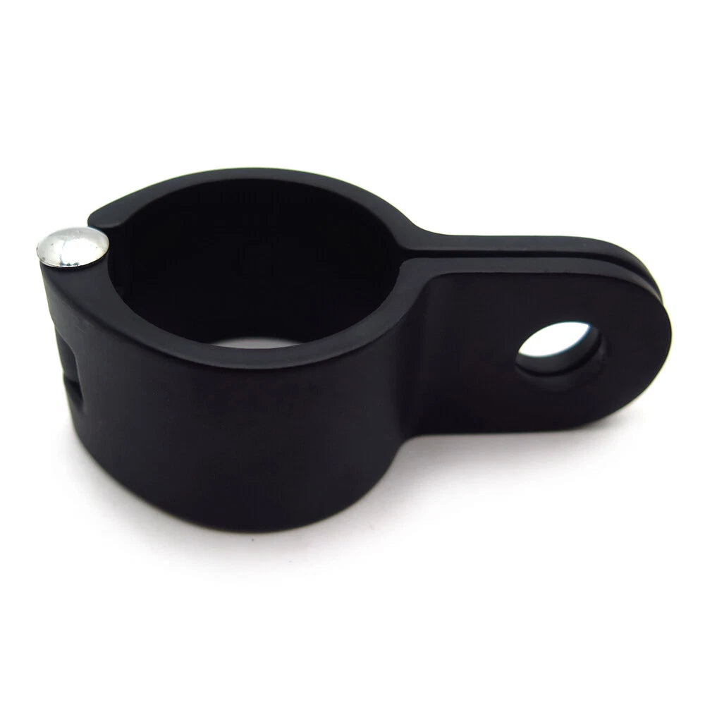 Crash Bar Mount Clamp for Longhorn Footpeg - HTT Black (1.5")
