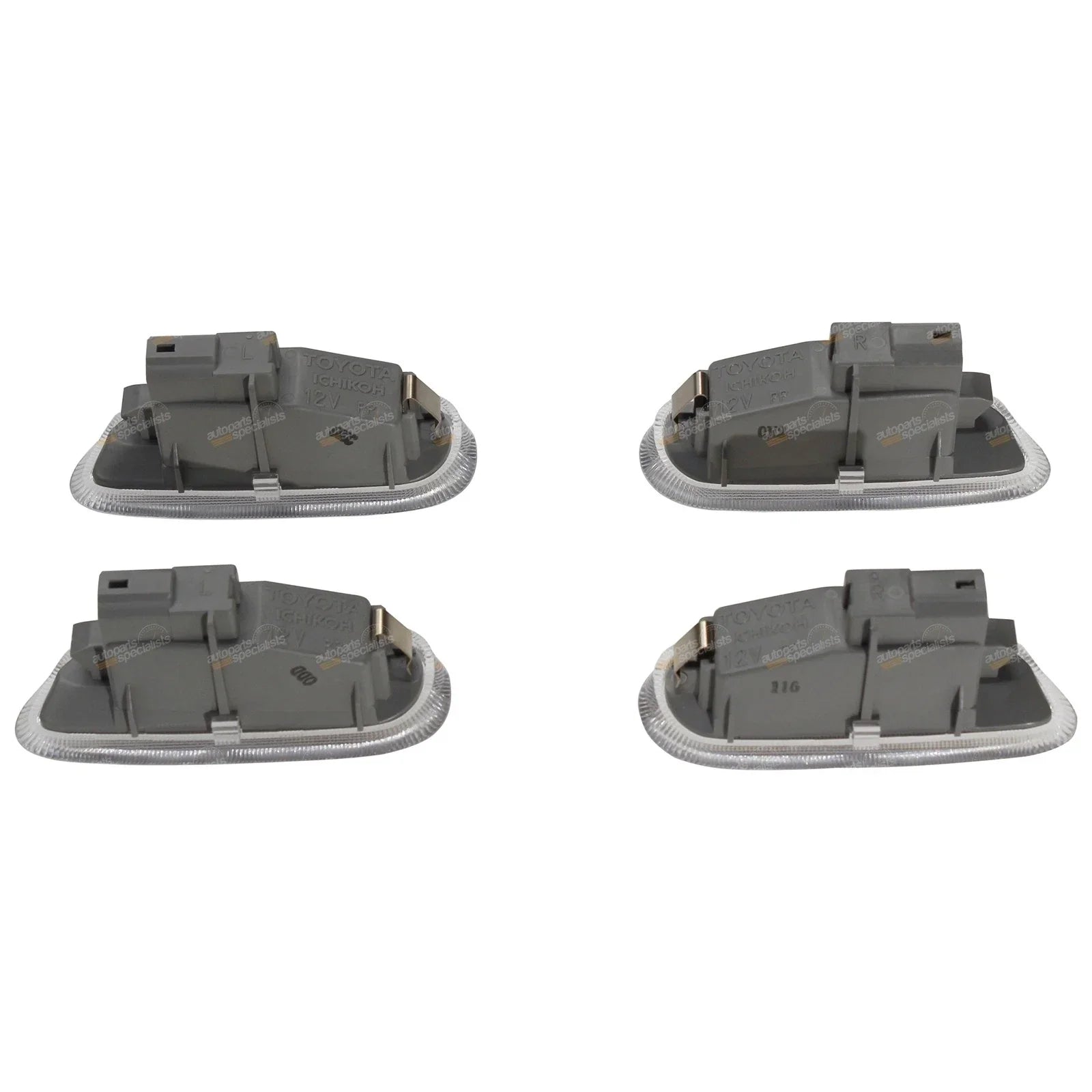4 x Courtesy Door Lamp for Toyota Landcruiser 100 105 Series