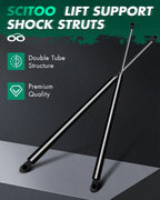 2X Liftgate Hatch Tailgate Lift Supports Gas for Toyota Sienna (2004–2010)