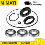 Rear Axle Brake Drum Wheel Seal Bearing Kit for Honda Recon 250 TRX250 (1997–2022)
