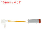 Front Rear Brake Pad Electronic Wear Sensor for Mercedes-Benz E320 (2003-2005)