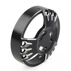 Black CNC Aluminum Derby Cover for Harley XL883 (2013-2023)