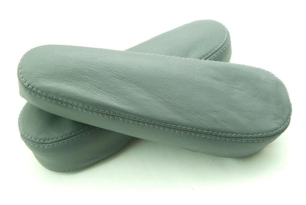Front Seat Armrest Leather Cover for Isuzu Trooper (1992–2002) Gray