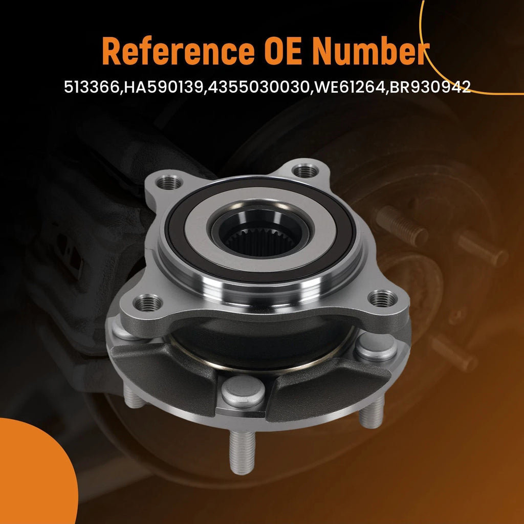 AWD Front Wheel Hub Bearing for Lexus IS GS 250/300/350 (2013–2020) WE61264 513366