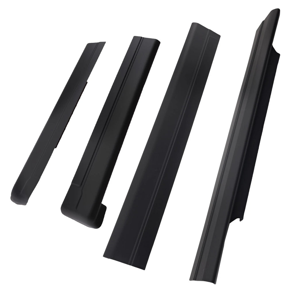 Set of 4 Rocker Panels Cover for GMC Sierra 1500 Crew Cab (1999–2007) 02RPA4501ABK