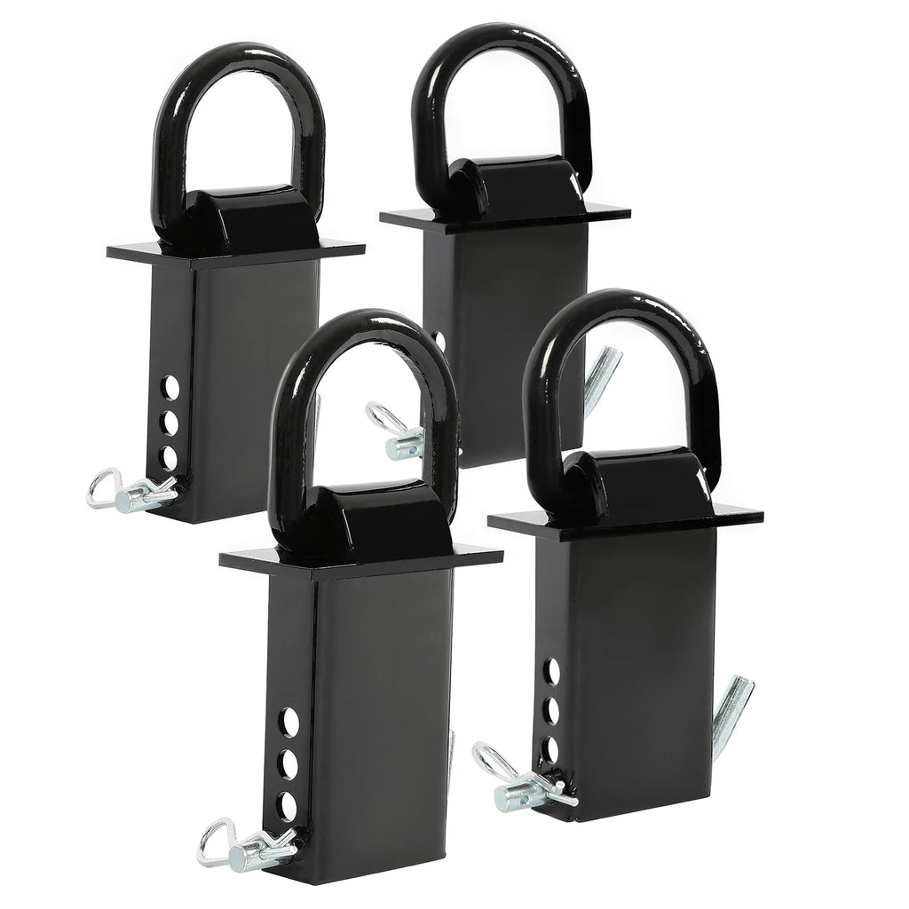 2" x 4" Heavy Duty Adjustable Stake Pocket D Ring for Trailers