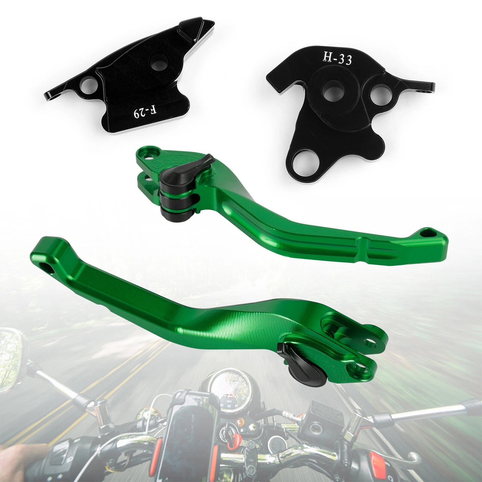 CNC Short Clutch Brake Lever for Honda VFR 1200 (2010–2013) RC51 (2000–2006) T9