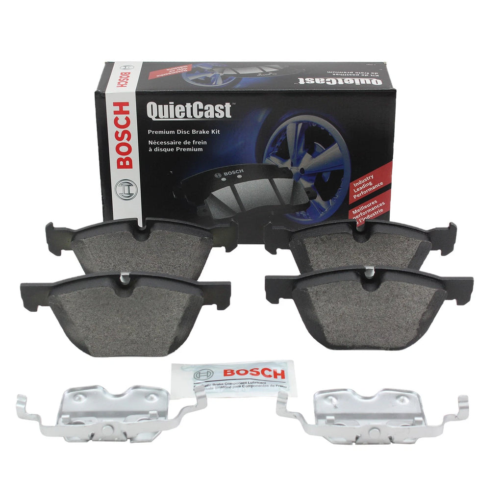 Set of 4 Bosch QuietCast Front Brake Pads for BMW F26 X4 E70 E71 E72 X5 X6
