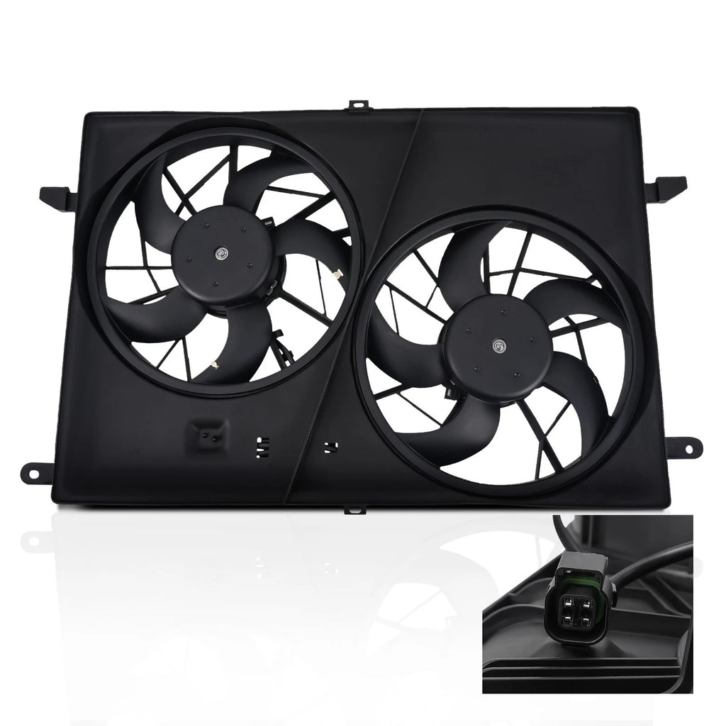 Radiator Condenser Cooling Fan for GMC Acadia, Buick Enclave (2007–2017) 621390