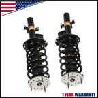 Pair Rear Shock Struts Spring Assemblies for Land Rover LR2 (2008–2015) LR031666