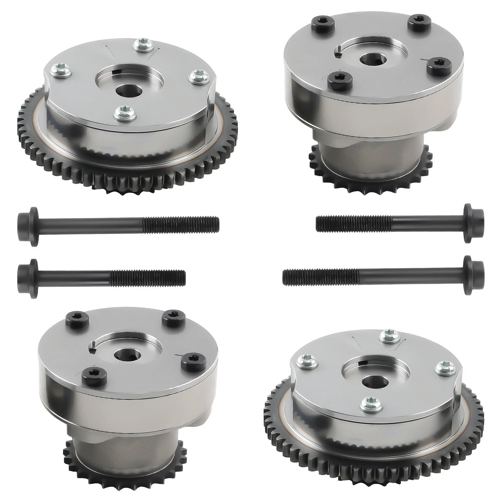 4PCS Camshaft Phaser Exh+Int for Ford Mustang Lincoln Taurus F-150 (2011–2014) AT4Z-6C525-B
