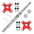 Rear Wheel Axle Shaft & Wheel Hubs for Honda TRX250X (2009–2020) Sportrax 250 (2001–2008)