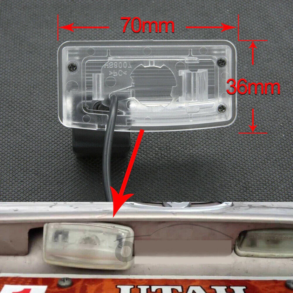 Car Reverse Rear View Backup Camera for Toyota Previa (2006–2010)