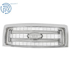 Chrome Front Upper Bumper Grille for Ford F150 (2009-2014)