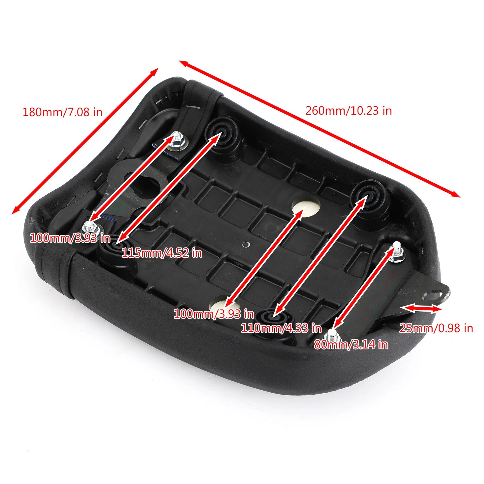 Rear Passenger Seat Cushion for Honda Rebel CMX 300 CMX 500 (2017–2022)