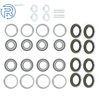Pack of 4 Trailer Bearing Kit 25580 14125A for 5200-7000 lbs Axle (1.25"-1.75")