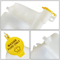 Windshield Washer Fluid Reservoir Tank Bottle w/ Pump for Jeep Compass (2017–2020)