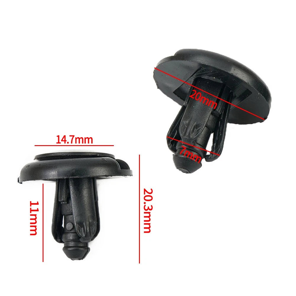 20Pcs Plastic Door Trim Clip Fastener Kit for Universal Vehicles