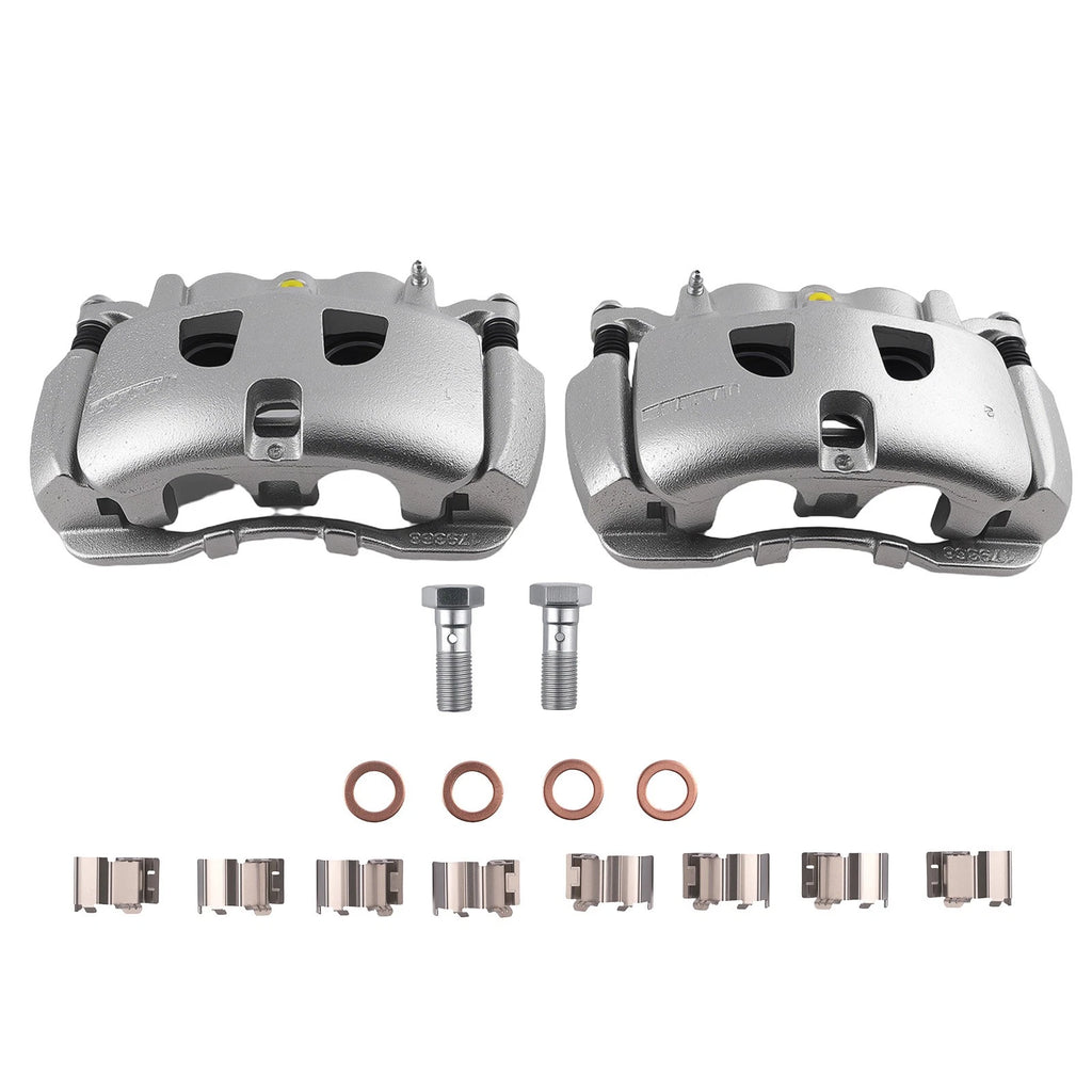 Set of 2 Front Brake Calipers for Ford F-250 F-350 Super Duty (2013–2022)