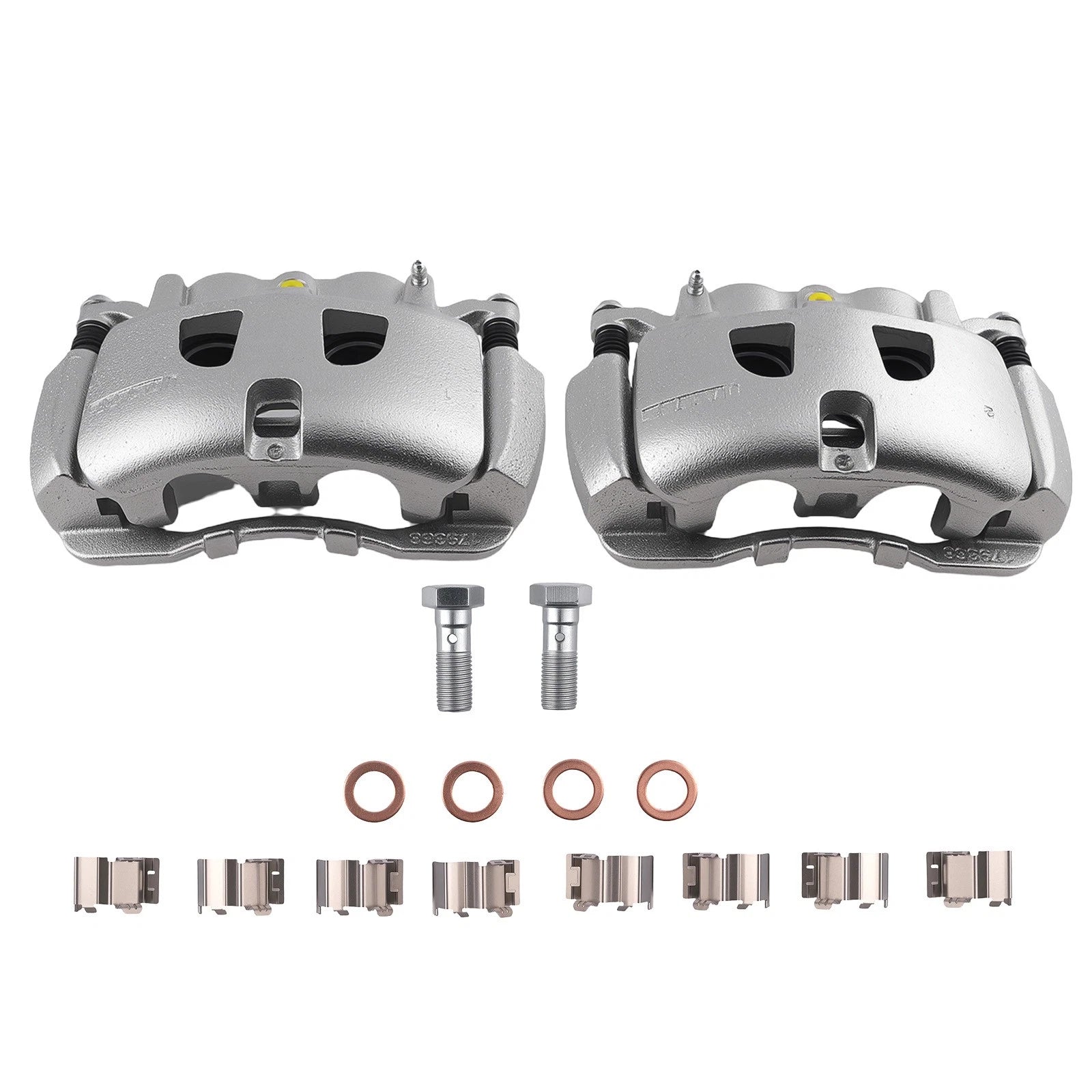 Set of 2 Front Brake Calipers for Ford F-250 F-350 Super Duty (2013–2022)