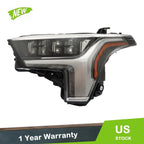 Headlight Assembly for Toyota Tundra (2022–2023) Left LED Black