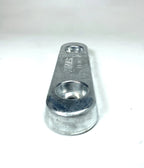 Zimar VT-14 Zinc Bolt On Drilled Plate Anode Bar 9'' for Automotive