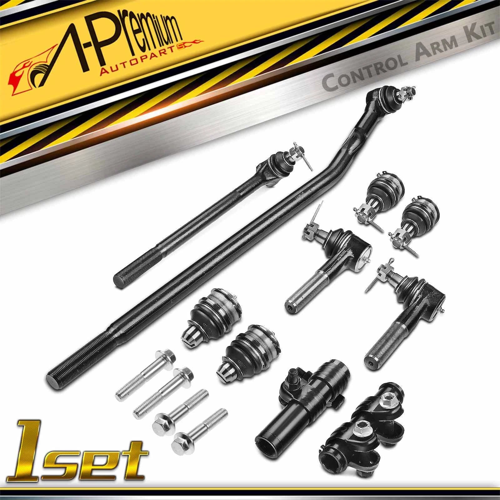 10x Tie Rod Ends & Ball Joints for Ford Ranger (1989–1992)