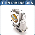 Throttle Body for Chevrolet Equinox, GMC (No. 12670834/12632101/12669146)