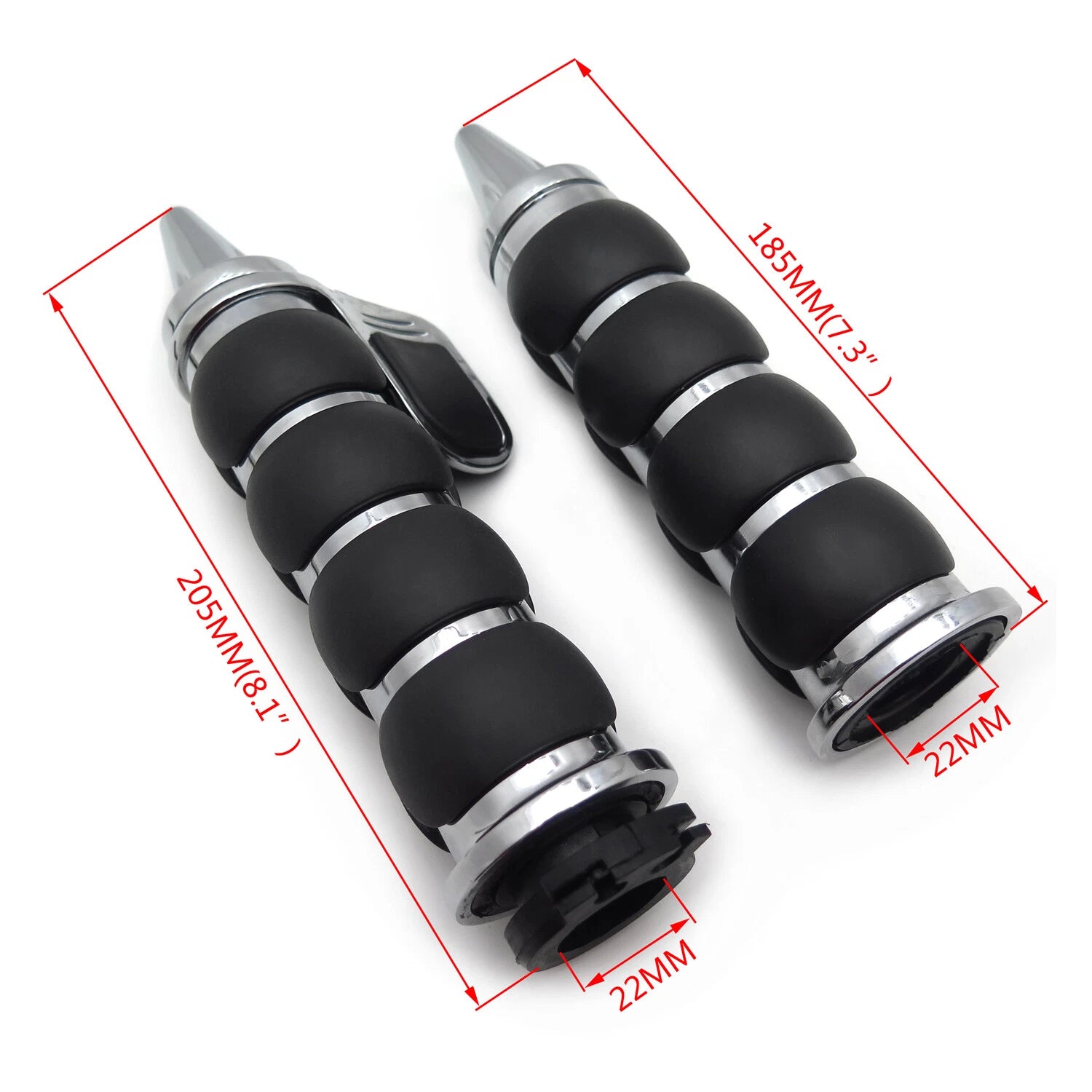 7/8" Hand Grips for Suzuki Honda Yamaha R1 R (Motorcycle)
