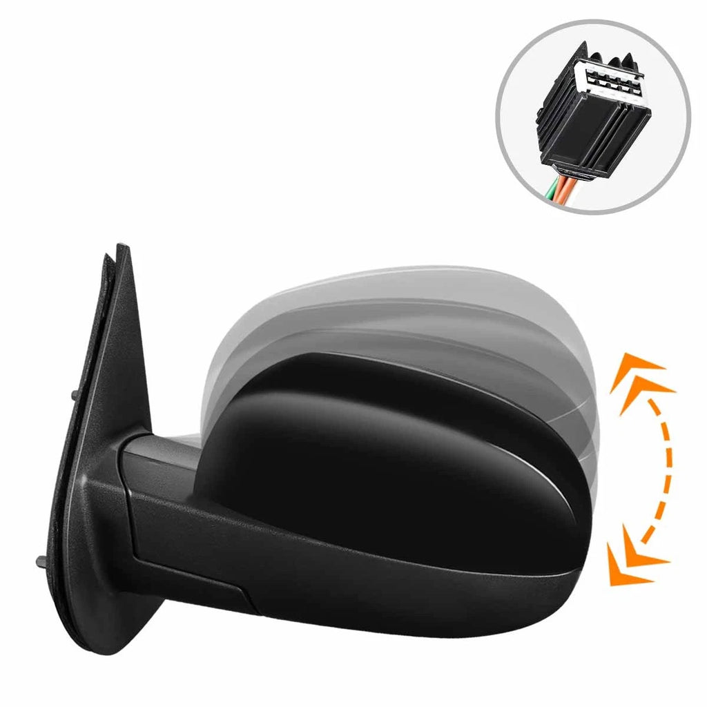 Powered Heated Door Mirror Left for Chevy Silverado/GMC Sierra (2007–2014)