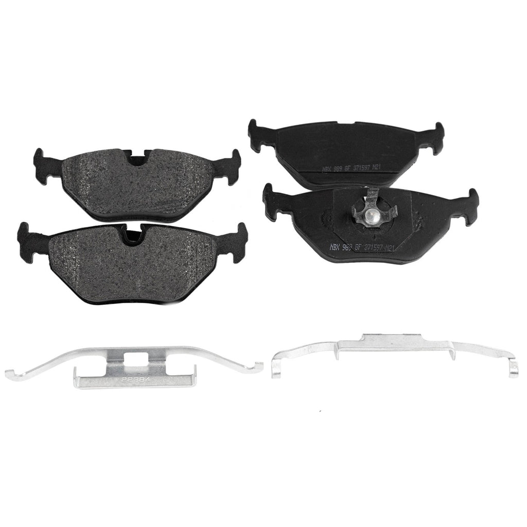 Brake Pad Set for BMW 525i (2001–2003) Rear RWD