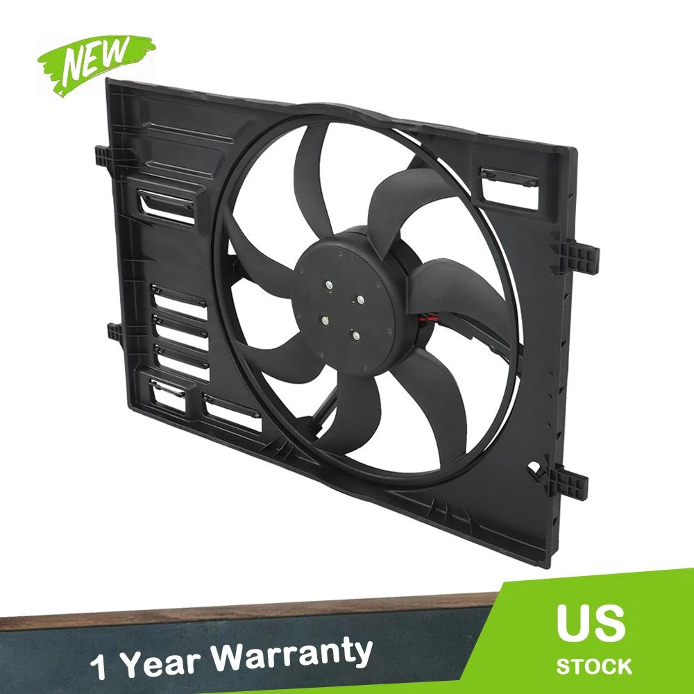 Radiator Cooling Fan Assembly for VW Golf, Audi A3 (2015–2020) AU3115116