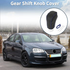 Gear Shift Knob Cover for Volkswagen Jetta (2012–2019) Black Blue