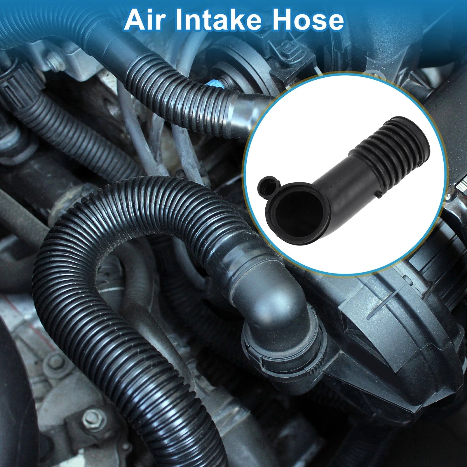 Engine Air Intake Hose for BMW 540i 740i 740iL 1993–1995 No. 13711747995