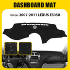 Dash Mat for Lexus ES350 ES250 (2007–2011) Black