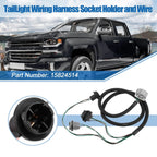 Tail Lamp Holder & Wiring Harness for Chevrolet Silverado