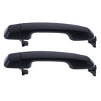 Door Handle Outer Set of 2 Black for Toyota Landcruiser J150 (2009–2023)