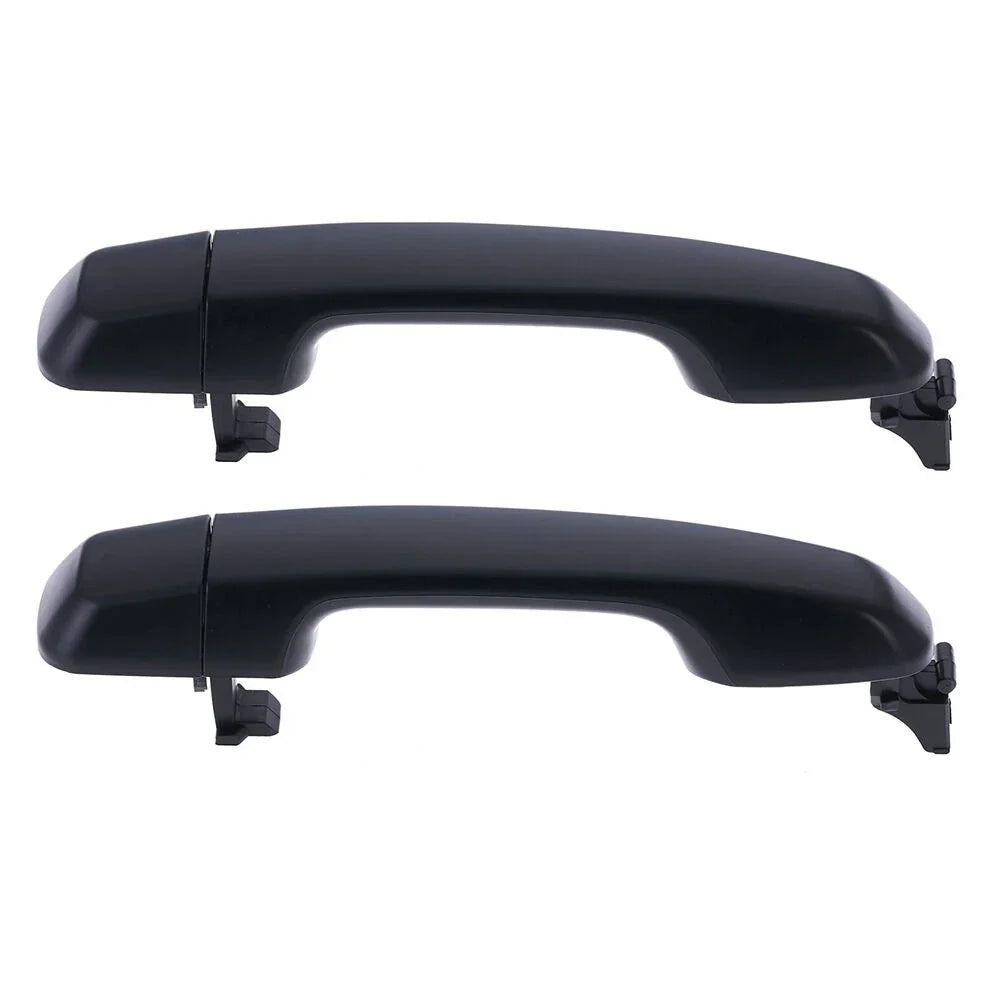 Door Handle Outer Set of 2 Black for Toyota Landcruiser J150 (2009–2023)