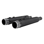 4" Slip-On Mufflers for Harley Electra Glide (2017–2025) Matte Black