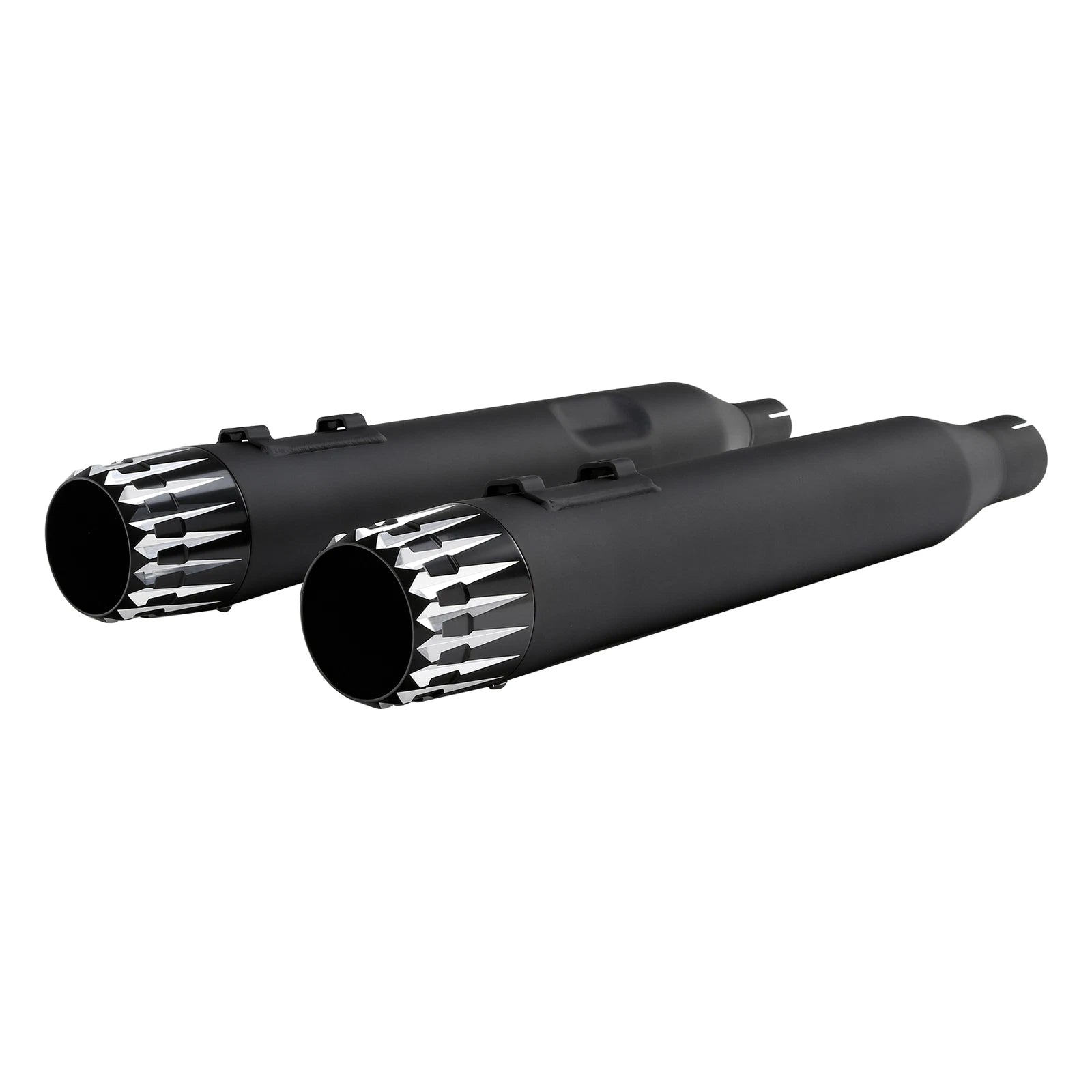 4" Slip-On Mufflers for Harley Electra Glide (2017–2025) Matte Black