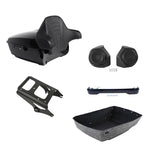 Trunk Backrest Mount Speakers for Harley Road Glide (2009–2013)